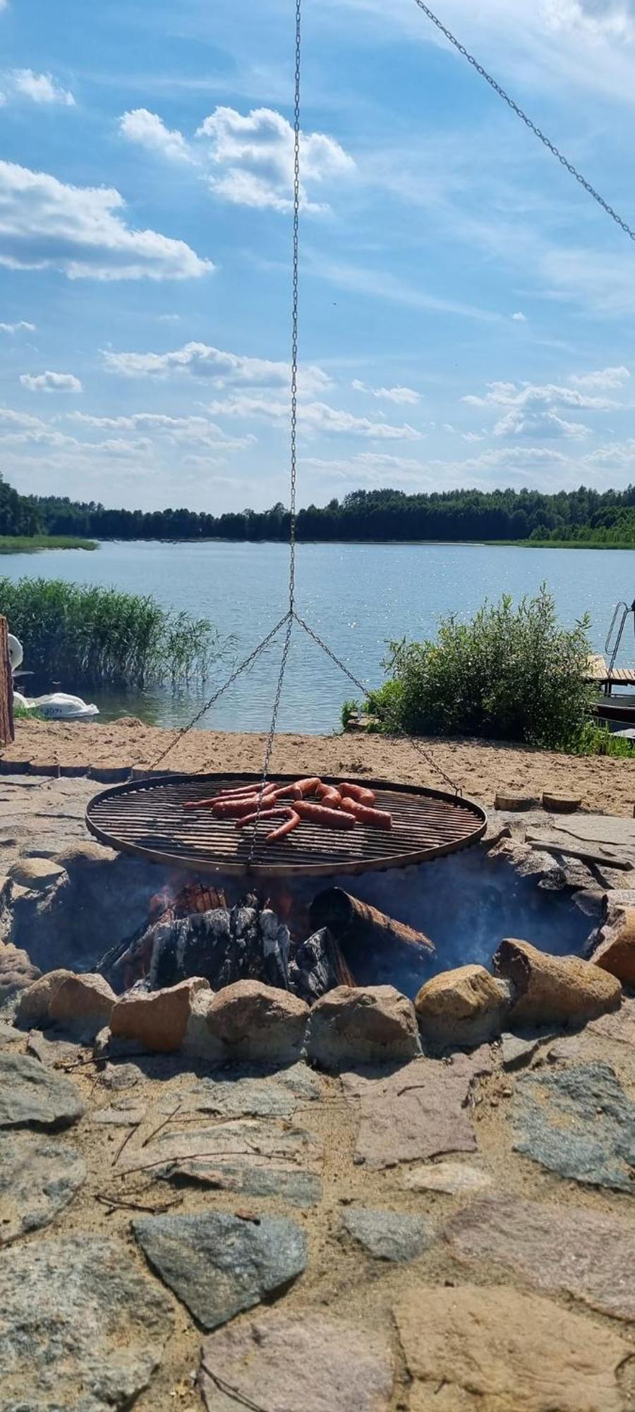 Tatarak Domki Na Mazurach - Apartament Z Duzym Tarasem Nad Jeziorem Walpusz Stare Kiejkuty Esterno foto
